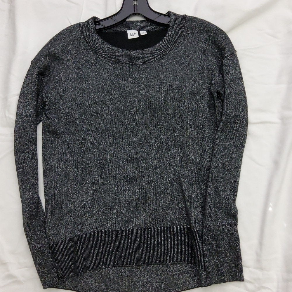 Gap black & Silver Sweater